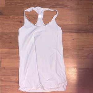 white lulu tank top